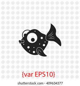 Fabulous fish icon.