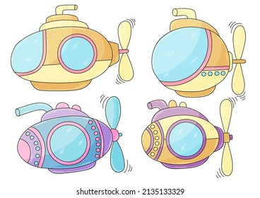 Fabulosas ilustraciones y elementos de diseño. Ilustración en estilo de dibujo a mano