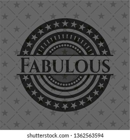 Fabulous realistic dark emblem