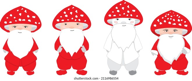 fabulous red gnome fly agaric