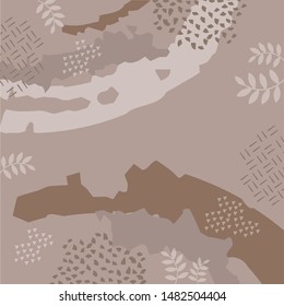 fabulous scarf pattern design on brown color background