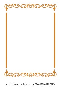 Fabulous Scroll Ornamental Border Decorative Vector
