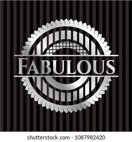 Fabulous silver emblem