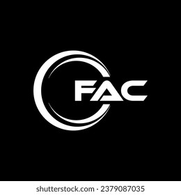 FAC Logo Design, Inspiration for a Unique Identity. Modern Elegance and Creative Design. Watermark Your Success with the Striking this Logo.