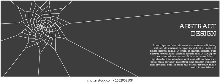 Facade geometry.Line and geometric. Architectural design.3d geometric.Abstract design.Pattern vector, print production wallpaper.Gradient background. - Vector