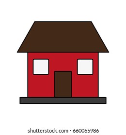 Facade house city
