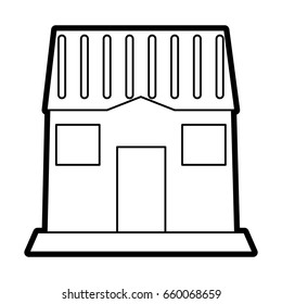 Facade house city