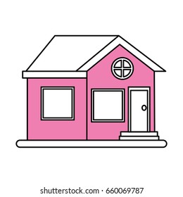 Facade house city