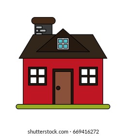 Facade house city