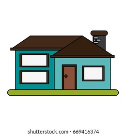 Facade house city
