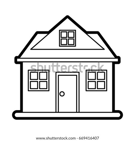 Facade house city