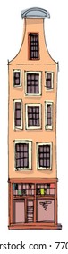 facade of old house - Amsterdam