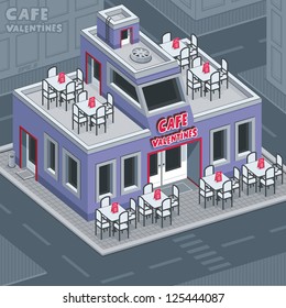 Facade valentine cafe
