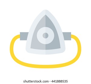 Face aaccessories breath doctors mask medicine health hospital care surgical equipment vector icon