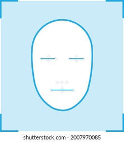 face ai tracking filter scan for app for ux ui
