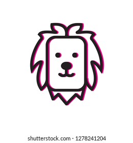 Face Animal Zoo With Line Art 02