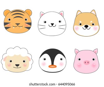 face animals 