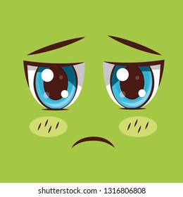 face anime expression facial