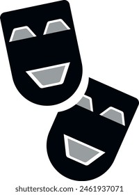 Diseño de iconos de Face Arts para todos los propósitos 