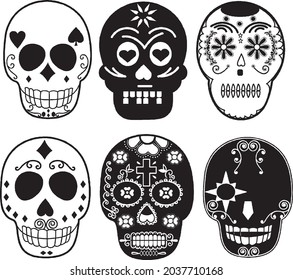 Face arts for tattoos
EPS 10
editable icons 