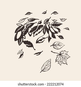Face of autumn