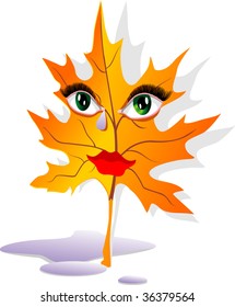 Face of autumn