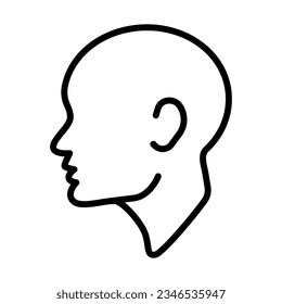 Avatar-Profilsymbol-Vektorgrafik im trendigen Stil für Design und Druck