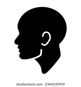 Face avatar profile icon vector on trendy style for design and print