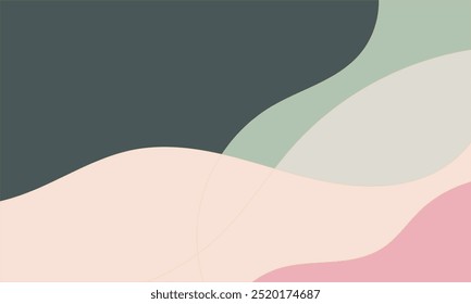 Cara con el arte abstracto del fondo