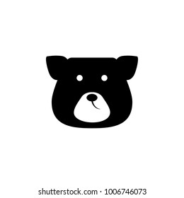 face bear icon. Elements of Russian culture icon. Premium quality graphic design icon. Simple icon for websites, web design, mobile app, info graphics on white background