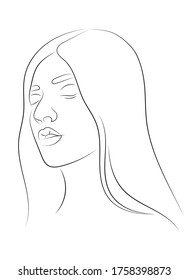 Similar Images, Stock Photos & Vectors of beauty vector face girl