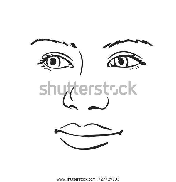 白い背景に美しい女の子の顔 ベクタースケッチ 手描きのイラスト のベクター画像素材 ロイヤリティフリー 白い背景に美しい女の子の顔 ベクタースケッチ 手描きのイラスト のベクター画像素材 ロイヤリティフリー
