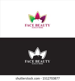 Face Beauty Logo in Vector