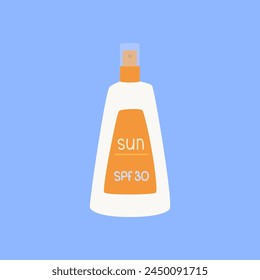 Face and body sunscreen spray.