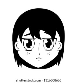 face boy anime expression facial