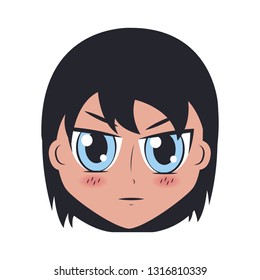 face boy anime expression facial