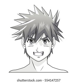 Face Boy Anime Manga Comic Character