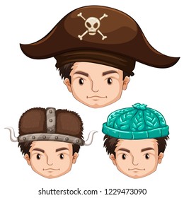 Una ilustración de un rostro de niño