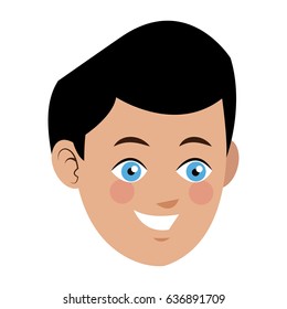 face boy young happy expression