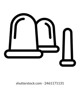 Face care tools icon outline vector. Woman massage. Skin beauty