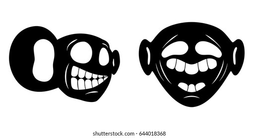 face cartoon character