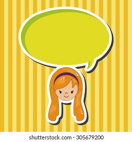 face chatacter theme elements vector,eps