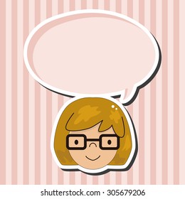 face chatacter theme elements vector,eps