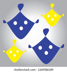 Face clip art for cartoon design