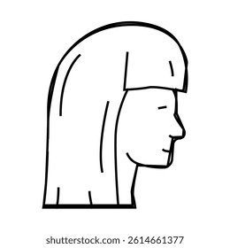 face cosmetology procedure line icon vector. face cosmetology procedure sign. isolated contour symbol black illustration