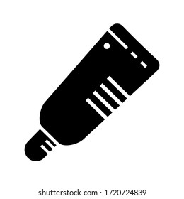 face cream icon or logo isolated sign symbol vector illustration - high quality black style vector icons
