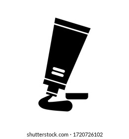 face cream icon or logo isolated sign symbol vector illustration - high quality black style vector icons
