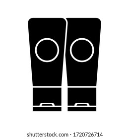 face cream icon or logo isolated sign symbol vector illustration - high quality black style vector icons

