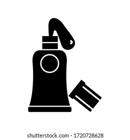 face cream icon or logo isolated sign symbol vector illustration - high quality black style vector icons
