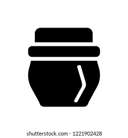 face cream icon. Trendy face cream logo concept on white background from Hygiene collection. Suitable for use on web apps, mobile apps and print media.